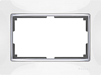 Рамка для выключателя Werkel WL03-Frame-01-DBL / a033481 (белый) - 