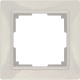 Рамка для выключателей и розеток Werkel Basic WL03-Frame-01 / a036630 (слоновая кость) - 