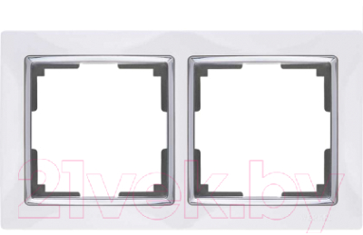Рамка для выключателя Werkel WL03-Frame-02 / a028881 (белый)