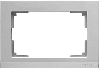 Рамка для выключателя Werkel WL04-Frame-01 / a040286 (серебристый) - 
