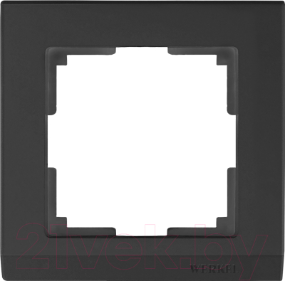 Рамка для выключателя Werkel WL04-Frame-01 / a029214 (черный)