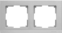 Рамка для выключателя Werkel WL04-Frame-02 / a031803 (серебристый) - 