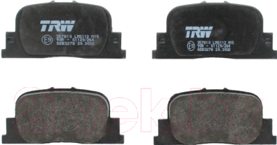 

Тормозные колодки TRW, GDB3278