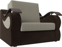 Кресло-кровать Лига Диванов Меркурий 223 / 100680 (80, корфу 02/микровельвет коричневый) - 