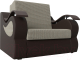 Кресло-кровать Лига Диванов Меркурий 223 / 100681 (60, корфу 02/экокожа коричневый) - 