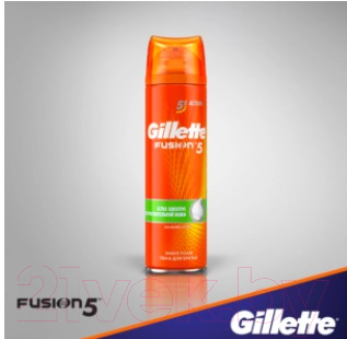 Пена для бритья Gillette Fusion Sensitive Skin (250мл)