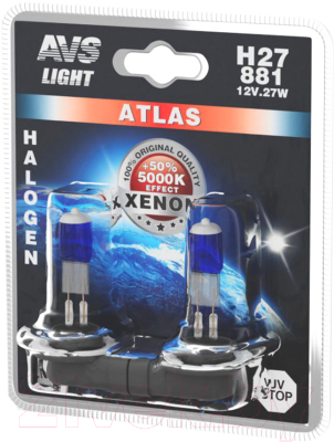 Комплект автомобильных ламп AVS Atlas A78567S (2шт)