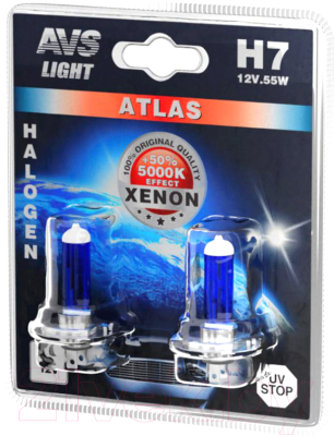 Комплект автомобильных ламп AVS Atlas A78570S (2шт)