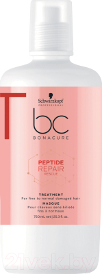 

Маска для волос Schwarzkopf Professional, BC Bonacure Peptide Repair Rescue Treatment For fine to Normal