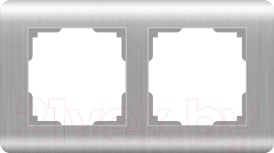 Рамка для выключателя Werkel WL12-Frame-02 / а034327 (серебряный)