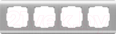 Рамка для выключателя Werkel WL12-Frame-04 / а034329 (серебряный)