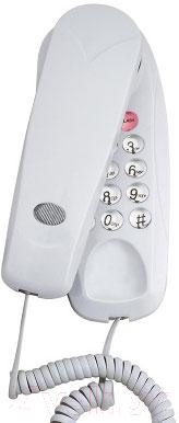 Проводной телефон Supra STL-111 (белый) - общий вид