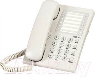 Проводной телефон Supra STL-311 (белый) - общий вид