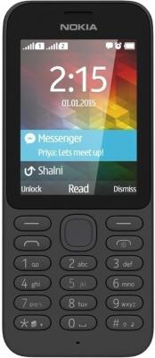 Мобильный телефон Nokia 215 Dual (черный)