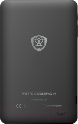 Планшет Prestigio MultiPad Wize 3017 4GB (PMT3017_WI_B_BK) - вид сзади
