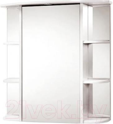 Шкаф с зеркалом для ванной Акваль Порто 75 / В2.1.39.1.9.2