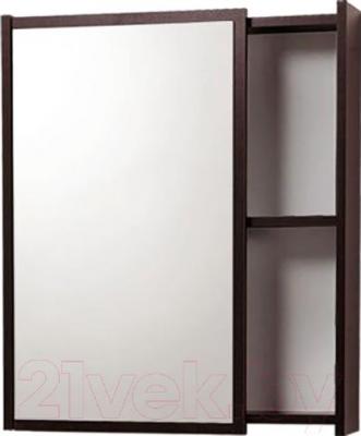 Шкаф с зеркалом для ванной Акваль Карина 60 / ЕК.04.60.00.L - в интерьере