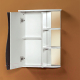 Миниатюра изображения товара Шкаф с зеркалом для ванной Акваль Милана 65 / АМ.04.65.00.L
