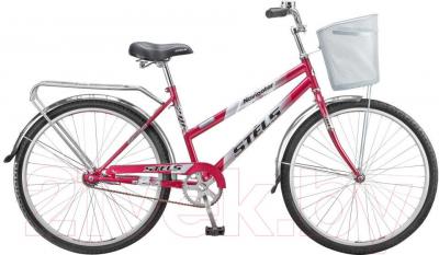 Велосипед STELS Navigator 210 Lady (пурпурный, серый) - общий вид