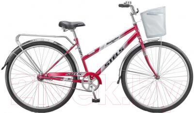 Велосипед STELS Navigator 310 Lady (28, пурпурный, серебро) - общий вид