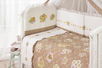 Комплект постельный для малышей Perina Тиффани / 4-02.0 (цветы)