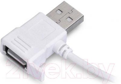 Подставка для ноутбука Deepcool E-LAP (белый/салатовый) - USB кабель