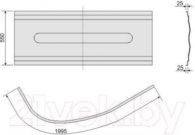 Экран для ванны Sanplast OWAU/CO 90x140