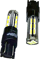 Комплект автомобильных ламп AVS T105 A78450S (2шт, белый) - 