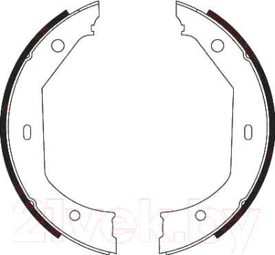 

Тормозные колодки TRW, GS8656