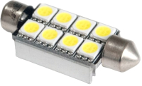 Комплект автомобильных ламп AVS C009A A80668S (2шт, белый) - 