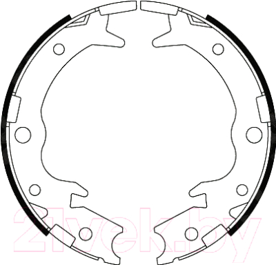 

Тормозные колодки TRW, GS8697