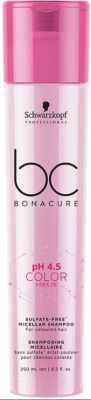 Шампунь для волос Schwarzkopf Professional BC Bonacure pH 4.5 Color Freeze Sulfate-Free Micellar For Colour (250мл)