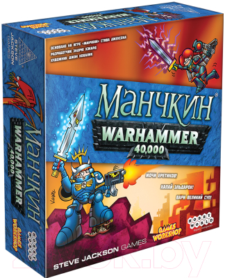 

Настольная игра Мир Хобби, Games Workshop Манчкин Warhammer 40.000 / 915098