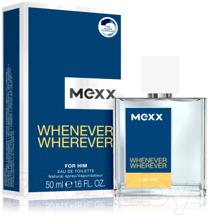 Туалетная вода Mexx Whenever Wherever (50мл)