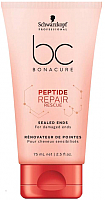 

Сыворотка для волос Schwarzkopf Professional, BC Bonacure Peptide Repair Rescue Sealed Ends спасител. восстан.
