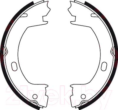 

Тормозные колодки TRW, GS8728