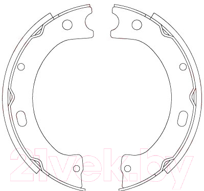 

Тормозные колодки TRW, GS8805