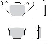 

Тормозные колодки, MCB519