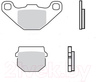 

Тормозные колодки TRW, MCB519