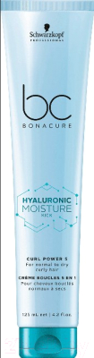 

Крем для волос Schwarzkopf Professional, BC Bonacure Hyaluronic Moisture Kick Curl Power 5 For Normal