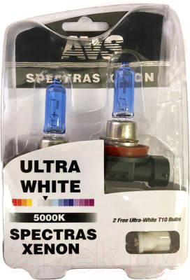Комплект автомобильных ламп AVS Spectras Xenon A07247S (2+2шт)