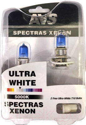 Комплект автомобильных ламп AVS Spectras Xenon A07248S (2+2шт)