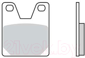 

Тормозные колодки TRW, MCB702