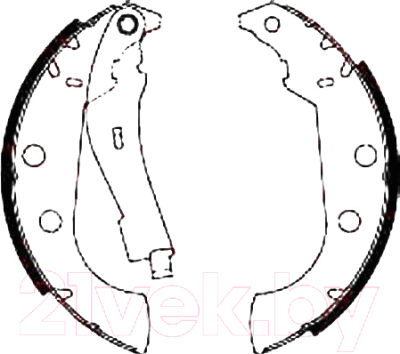 

Тормозные колодки TRW, GS8272