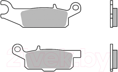 

Тормозные колодки TRW, MCB804SI
