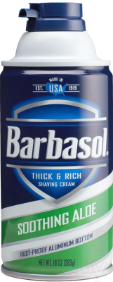 Пена для бритья Barbasol Soothing Aloe Shaving Cream (283г)