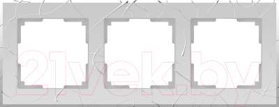 Рамка для выключателя Werkel WL06-Frame-03 / a029818 (серебряный)