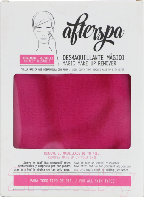 Салфетки для снятия макияжа After Spa Magic Make-Up Remove престижная упаковка (розовый)