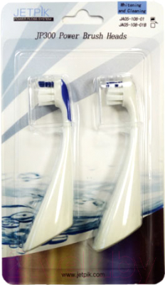 Набор насадок для зубной щетки Jetpik JP300 / JA05-108-01 (2шт, белый)