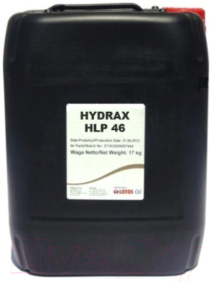 

Индустриальное масло Lotos, Hydrax HLP 46